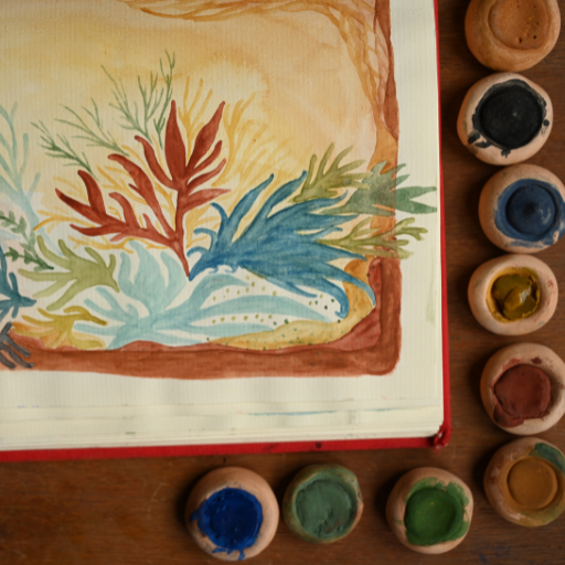 Caja Madera 12 Colores