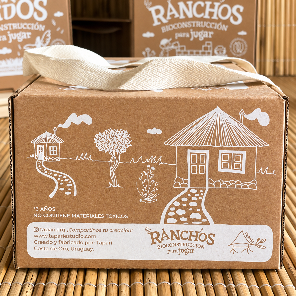 Valija Rancho - Bioconstrucción para jugar - Precio Lanzamiento